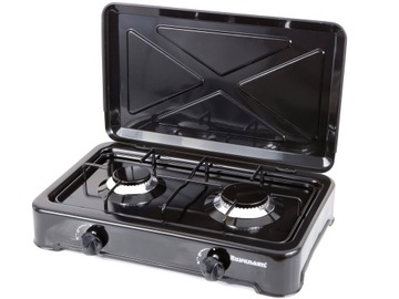 Газовая плита туристическая 2-х конфорочная под баллоны