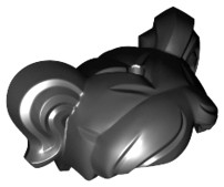 Lego Nowe Włosy Czasne Black 2 małe kucyki dziewczynka 35701