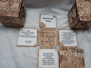 деревянная взрывающаяся коробка, спасибо родителям