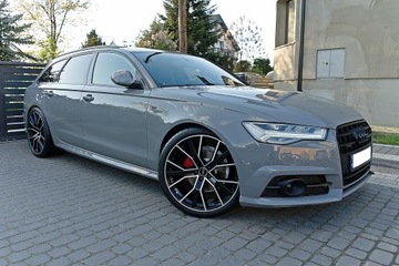 Audi A6 C7 Avant Facelifting 2.0 TDI ultra 190KM 2017 Lift Nardo Grey 3x S-LINE Alcantara Panorama Pakiet Czerń BOSE