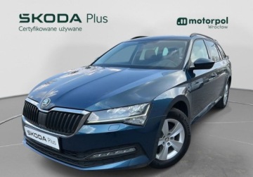Skoda Superb III Kombi Facelifting 2.0 TDI SCR 150KM 2022 Skoda Superb podgrz. fotele, FV23, GPS, Tempomat, Virtual, Indukcyjna lado
