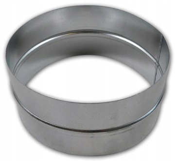 Соединитель NYPEL fi 125 для спировентиляционных оцинкованных труб