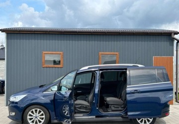 Ford C-MAX II Grand C-MAX Facelifting 1.0 EcoBoost 125KM 2016 Ford Grand C-MAX 7-mio Osobowy, Idealny Stan, Klimatronik, Parktronik, Hak, zdjęcie 10