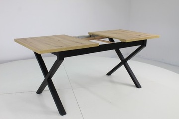 Модный комплект из 8 стульев и стола 140/180 METAL LOFT X