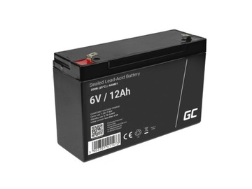Akumulator GREEN CELL AGM01 12Ah 6V