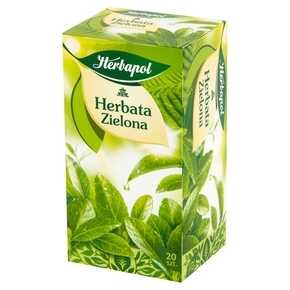 HERBAPOL herbata ZIELONA KLASYCZNA 20 SASZETEK