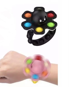 БРАСЛЕТ POP IT ДЛЯ ДЕВОЧКИ АНТИСТРЕСС Осьминог Осьминог