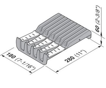 Blum - Держатель ножа ORGA-LINE ZSZ.02M0