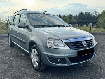 Dacia Logan I Sedan 1.6 16V 105KM 2010 Dacia Logan 7 foteli Klima Gwarancja, zdjęcie 1