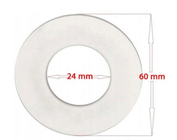 2 x uszczelka dolnopłuka zaworu spłuczki VALSIR