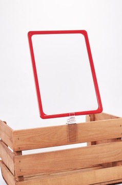 UCHWYT SKRZYNKOWY DO RAMKI PLAKATOWEJ