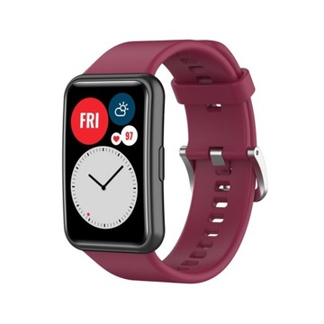 СИЛИКОНОВЫЙ РЕМЕШОК ДЛЯ HUAWEI WATCH FIT - 14 цветов