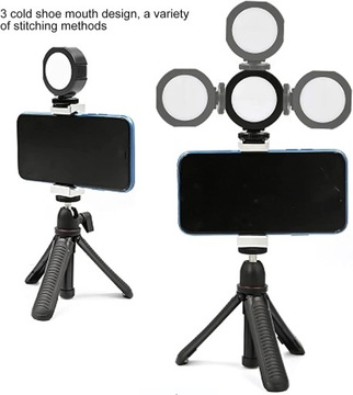 Lampa pier?cieniowa DOPROWADZI?O ?wiat?o nape?niania ?wiat?a wideo z