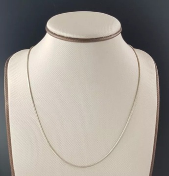 SREBRNY ŁAŃCUSZEK AG925 3,14