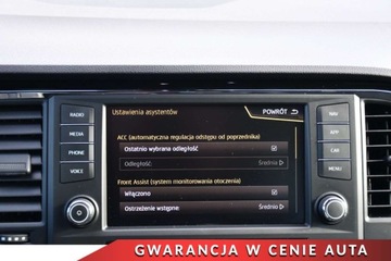 Seat Ateca SUV 1.4 EcoTSI 150KM 2018 Seat Ateca FR WirtualNaviKamera-360 Ambiente Asystenty Alcantara Panorama, zdjęcie 20