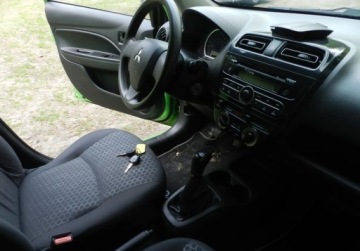 Mitsubishi Space Star Hatchback 5d 1.0 71KM 2014 Mitsubishi Space Star maly tani niezawodny ekonomiczny z KLIMATYZACJA, zdjęcie 9