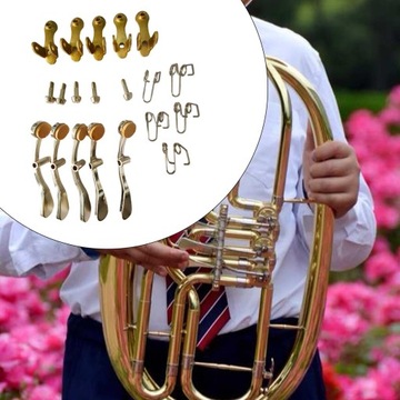 Akcesoria do instrumentów dętych z zaworem trąbkowym. 1 zestaw narzędzi do