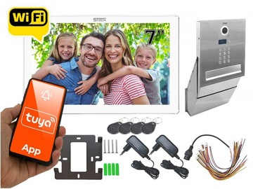 WIDEODOMOFON WiFi 5Tech SKRZYNKA NA LISTY MONITOR