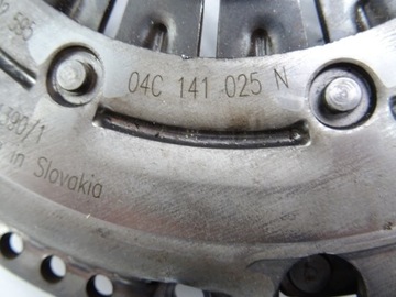 VW 1.0 TSI ДВУМАССОВАЯ СЦЕПЛЕНИЕ 040141025N 04C141032D