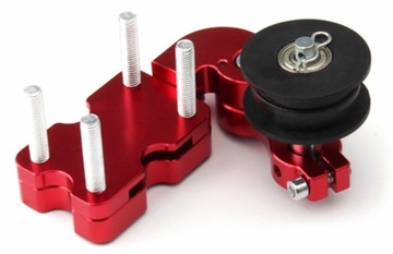 НАТЯЖИТЕЛЬ ЦЕПИ ДЛЯ НАПРАВЛЯЮЩЕЙ МОТОЦИКЛА СДВИГАЮЩИЙ РОЛИК CNC КРАСНЫЙ