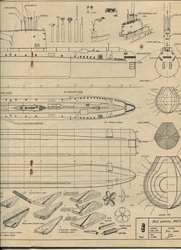 Modelarz 2/1960 Дух Святого Луи, Наутилус