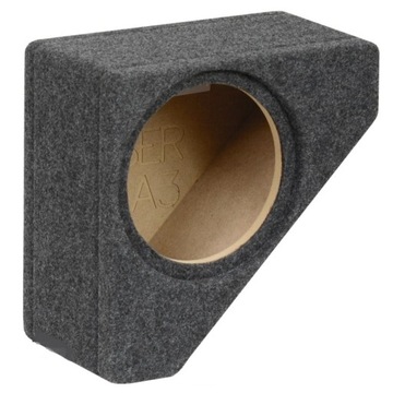 SKRZYNKA SUBWOOFER AUDI A3 8L 1996-2003 OBUDOWA NA GŁOŚNIK 20cm + ZESTAWY