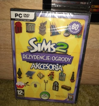 THE SIMS 2 REZYDENCJE I OGRODY PL /NOWA/ FOLIA