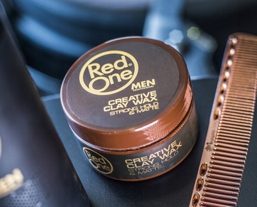 REDONE HAIR POmade MATT WAX CREATIVE CLAY WAX MAT STRONG FOLD 100ML