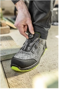 ЛЕГКАЯ СПОРТИВНАЯ РАБОЧАЯ ОБУВЬ БОА, АЛЮМИНИЕВЫЙ НОСОК, ДЫШАЩИЕ КРОССОВКИ, размер 43