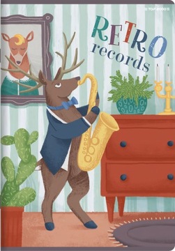 НОУТБУК A5 32 P #GRID BOOK/RETRO TOP2000 WZ9