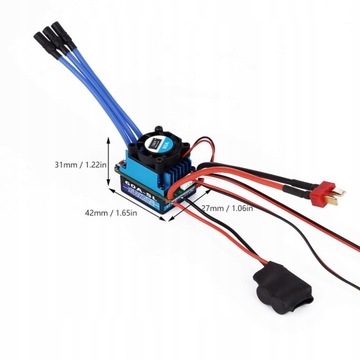 Бесщеточный электрический контроллер Racing 60A ESC