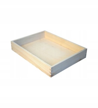 Taca DREWNIANA tacka 40x30 Eko