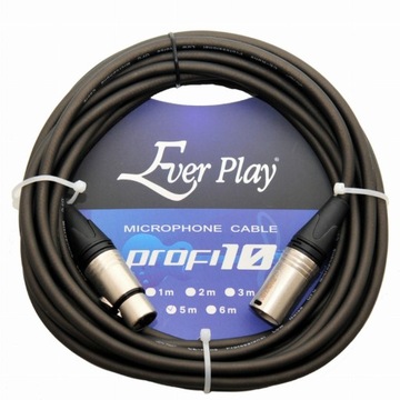 КАБЕЛЬ PROFI XLR 10 МИКРОФОННЫЙ 3 МЕТРА