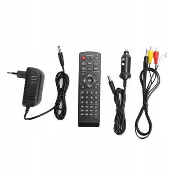 ПОРТАТИВНЫЙ ЦИФРОВОЙ ТЕЛЕВИЗОР DVB-T/T2, ЧЕРНЫЙ