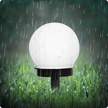 4x САДОВАЯ СОЛНЕЧНАЯ ЛАМПА СИЛЬНЫЙ БЕЛЫЙ СВЕТОДИОДНЫЙ ШАР XXL