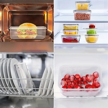 x12 ПИЩЕВЫХ ЯЩИКОВ, ЛЕГКИХ ПЛАСТИКОВЫХ КОНТЕЙНЕРОВ С НАБОРОМ КРЫШКИ