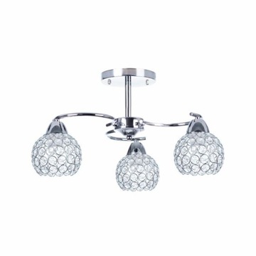 SPIRALA-1 lampa nowoczesna chrom loft led ball led