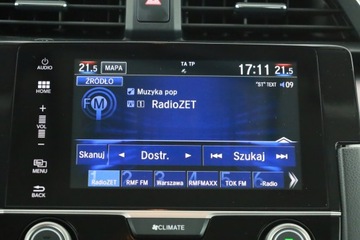 Honda Civic X Sedan 4d Facelifting 1.5 VTEC TURBO 182KM 2019 Honda Civic 1.5 VTEC, Salon Polska, 1. Właściciel, zdjęcie 8