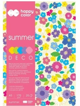 Blok techniczny A5 Summer, 20 arkuszy