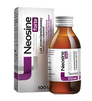 Neosine Forte syrop 0,5g/5ml, 100ml