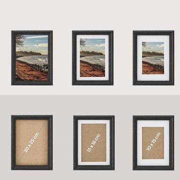 Фоторамки, набор из 10 шт., фоторамки на несколько фотографий