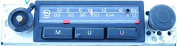 RADIO ZABYTEK OPEL MANTA SENATOR KADETT MONZA