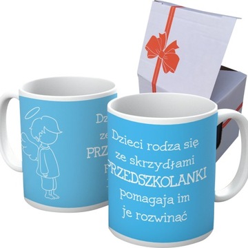 KUBEK PREZENT DZIEŃ NAUCZYCIELA PRZEDSZKOLANKI N68