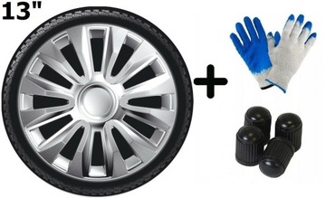 4x KOŁPAKI 13''AVALONE CARBON KIA FORD OPEL+GRATIS