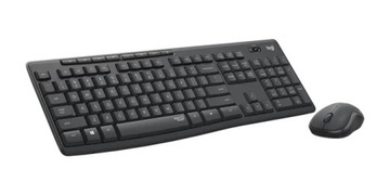 Zestaw bezprzewodowy Logitech MK295 grafitowy