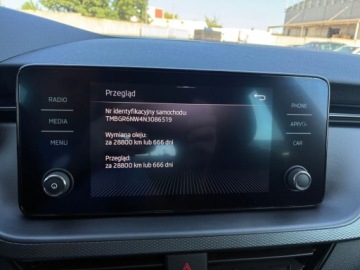 Skoda Kamiq Crossover 1.0 TSI 110KM 2022 Skoda Kamiq 1.0 TSI 110KM Ambition Kamera Android Grzane Fotele Salon, zdjęcie 9