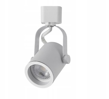 3 ТОЧЕЧНЫХ БЕЛЫХ ОТРАЖАТЕЛЯ НА GU10 + ШИННЫЙ КАБЕЛЬ 1 м