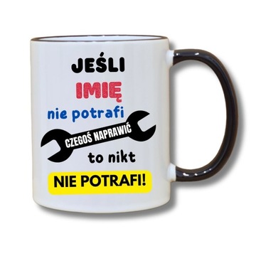 KUBEK PERSONALIZOWANY prezent na urodziny dzień ojca dla męża taty niego