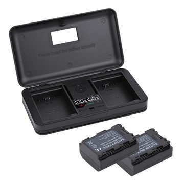 2 szt. Bateria NP-FZ100 z etui z ładowarką do Sony a9 A9M2 a7R III a7c A6600
