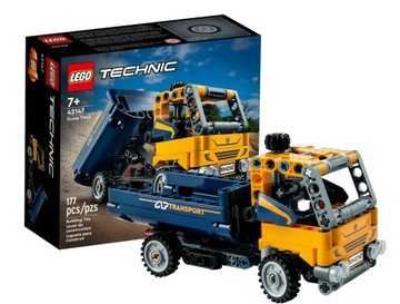 LEGO TECHNIC НАБОР 2 В 1 САМОСВАЛ ЭКСКАВАТОР ГРУЗОВИК ПОДАРОЧНЫЕ ДВИЖУЩИЕСЯ БЛОКИ